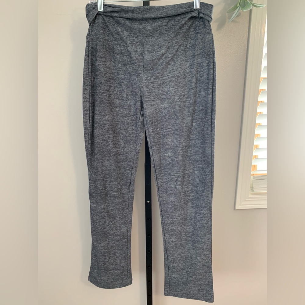 Bobbie Brooks Women's Heather Gray Pants